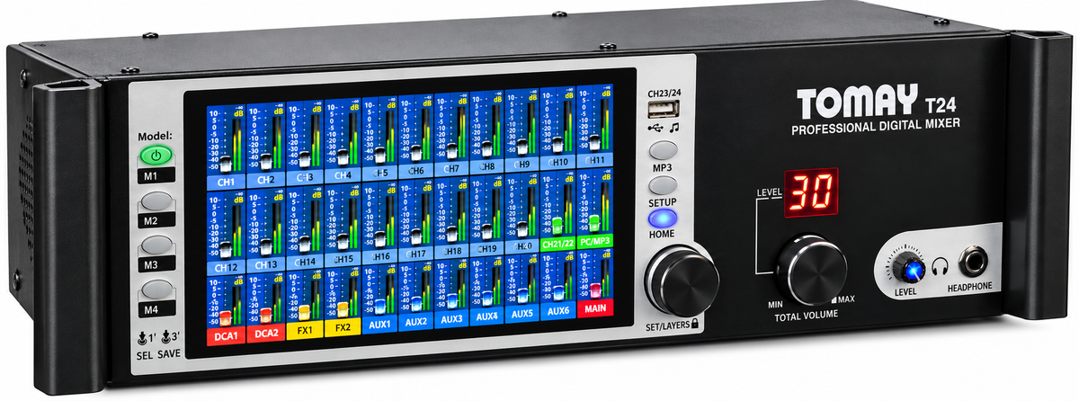 TOMAY T24 – Professionelles Digitalmischpult