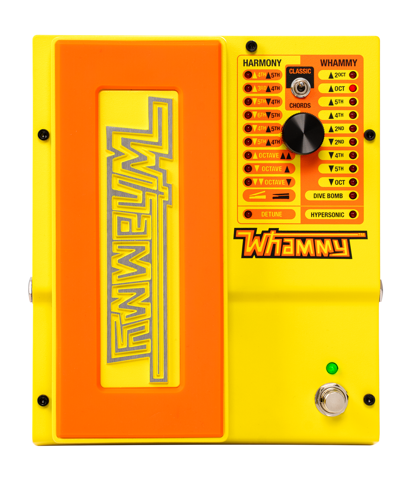 DIGITECH Effektpedal, Whammy MonoNeon, 2 Mode Pitchshift, True BP, MIDI, DGTWHAMMYMN