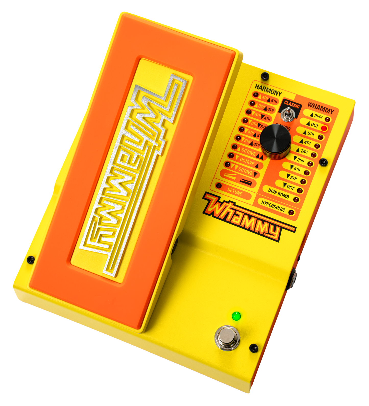 DIGITECH Effektpedal, Whammy MonoNeon, 2 Mode Pitchshift, True BP, MIDI, DGTWHAMMYMN