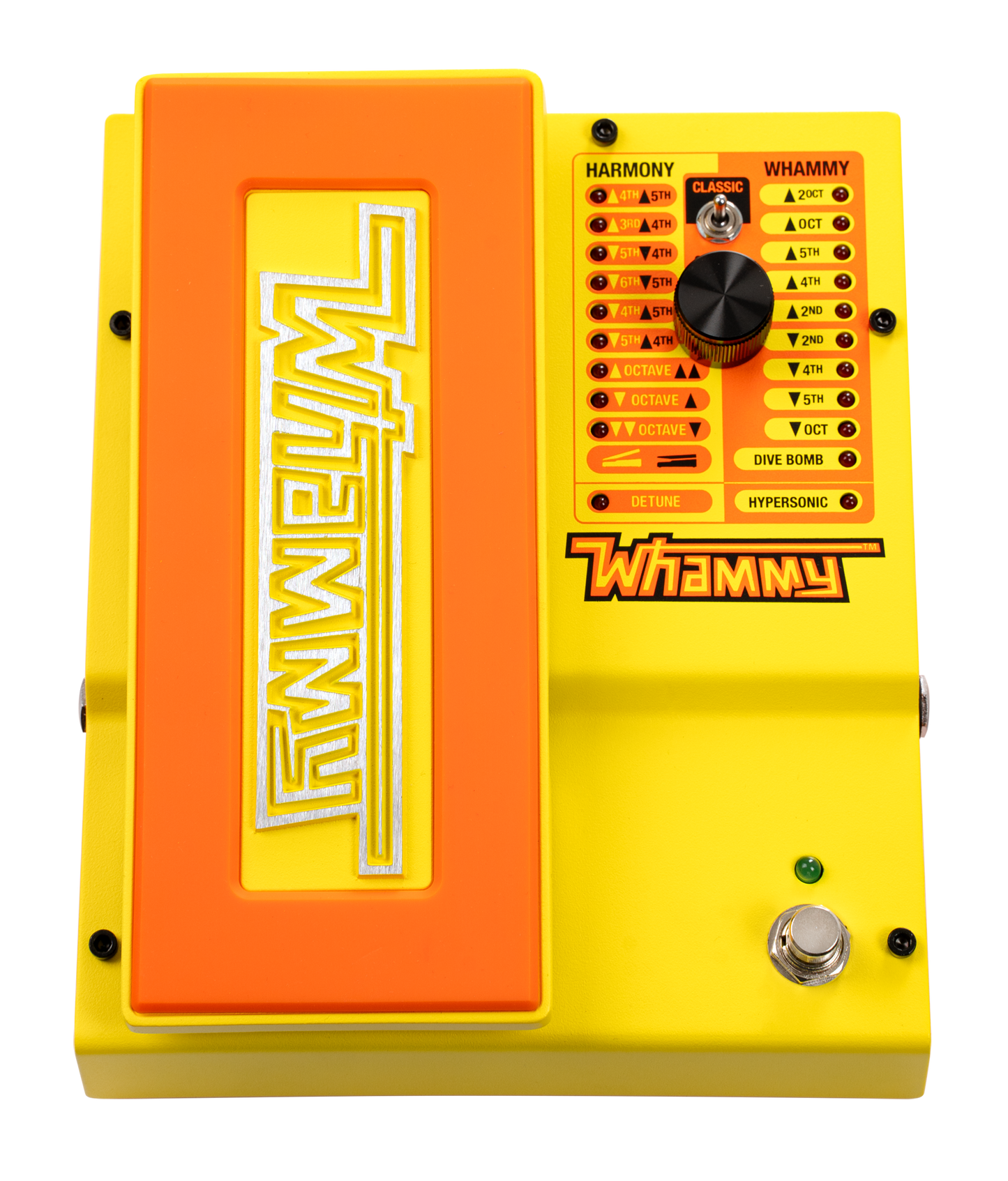 DIGITECH Effektpedal, Whammy MonoNeon, 2 Mode Pitchshift, True BP, MIDI, DGTWHAMMYMN