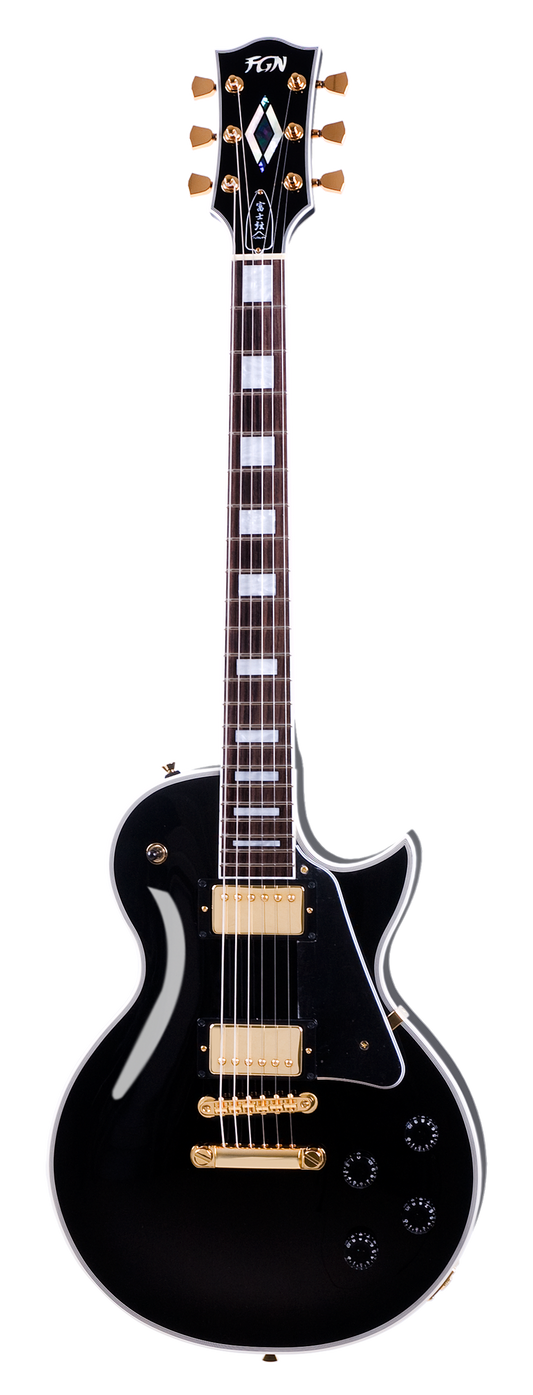 FGN E-Gitarre, Neo Classic LC10, Black, Tasche