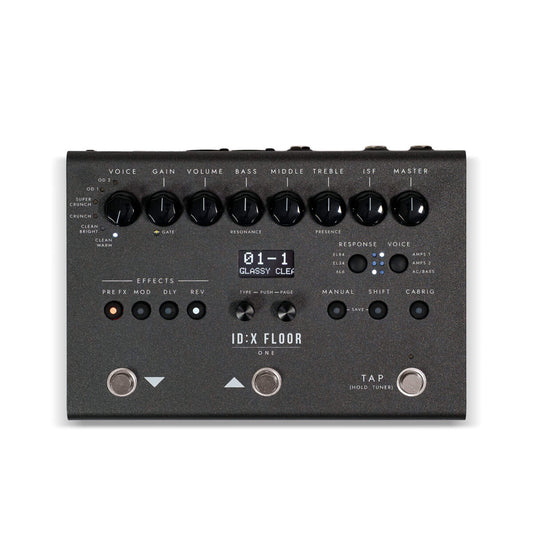 BLACKSTAR Gitarrenprozessor, IDX:Floor One, Schwarz, BLIDXFLOOR1BK