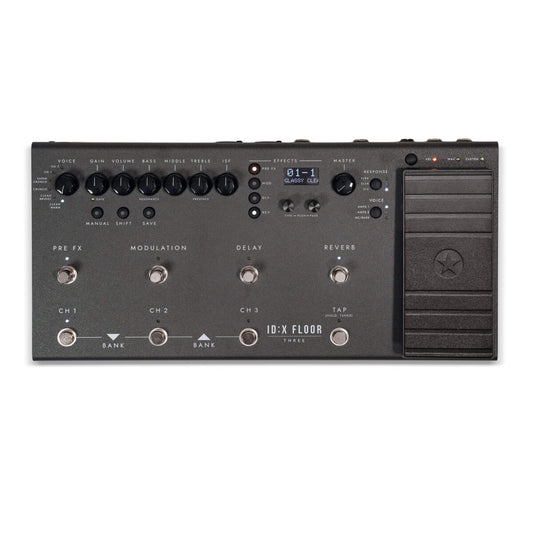 BLACKSTAR Gitarrenprozessor, IDX:Floor Three, Schwarz, BLIDXFLOOR3BK