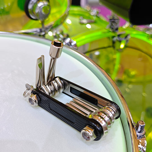 Drum Multitool 10-in-1 – Multifunktionswerkzeug mit Stimmschlüssel