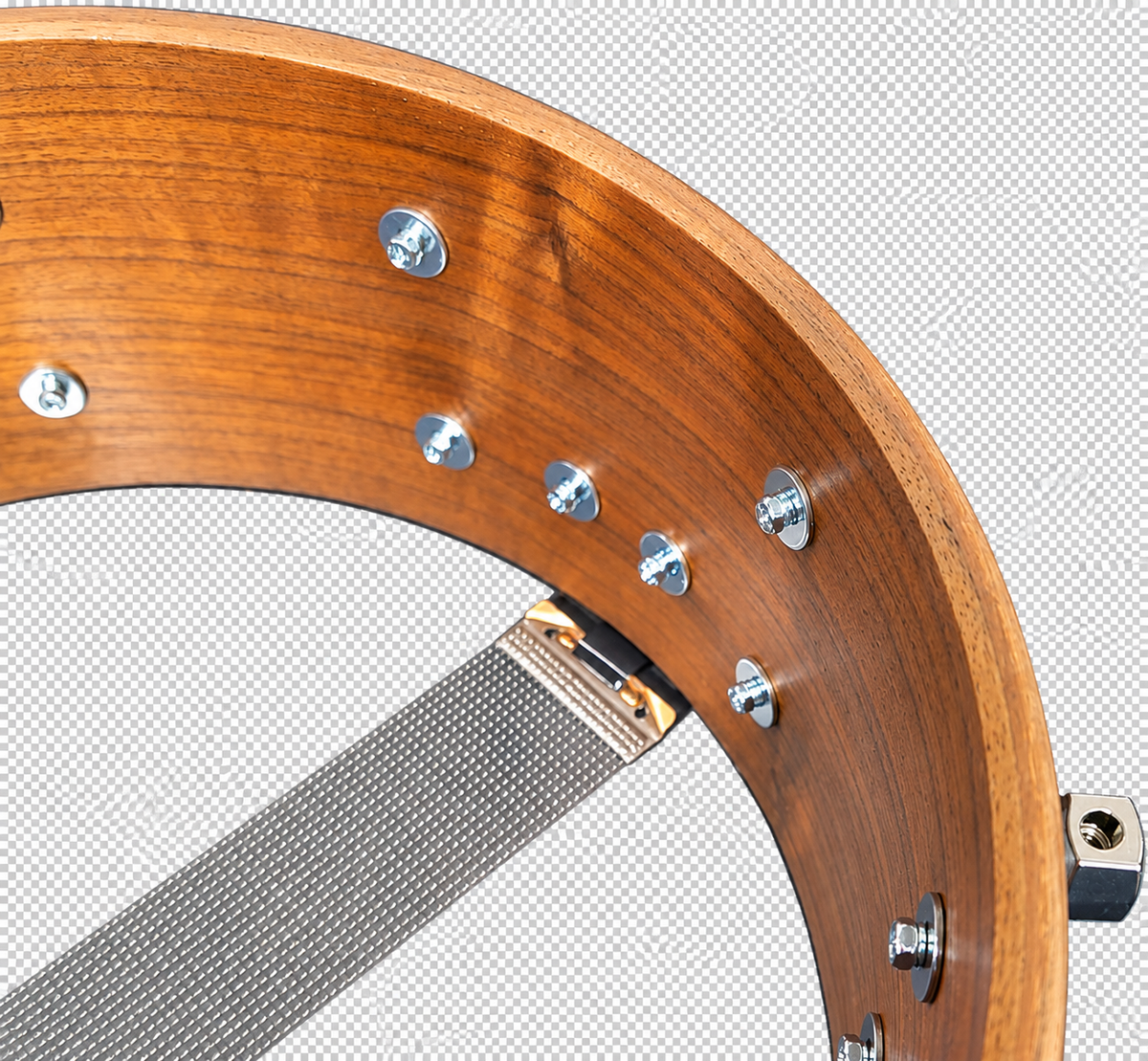 Wang Percussion Snare, Limitiertes vollmassives Sondermodell  Größe: 14" x 5,5"