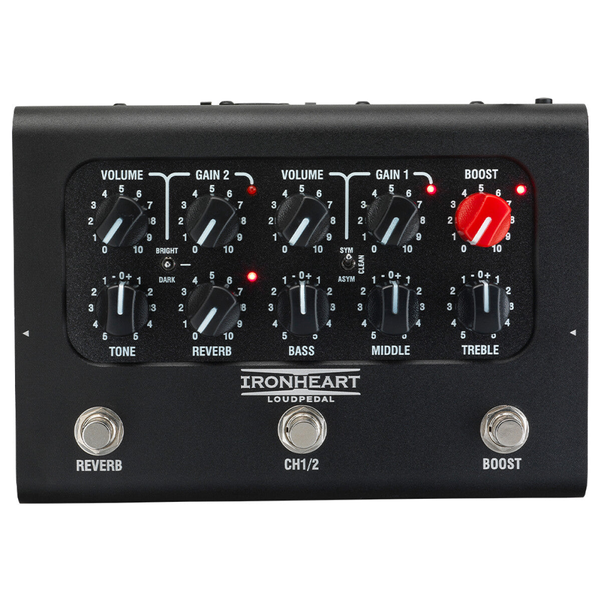 Loudpedal 60-Watt 2 Kanal Ironheart Verstärker, Martin Miller Signature, BCC-LOUDPED-IMM