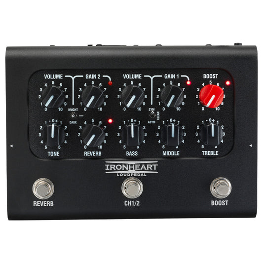 Loudpedal 60-Watt 2 Kanal Ironheart Verstärker, Martin Miller Signature, BCC-LOUDPED-IMM