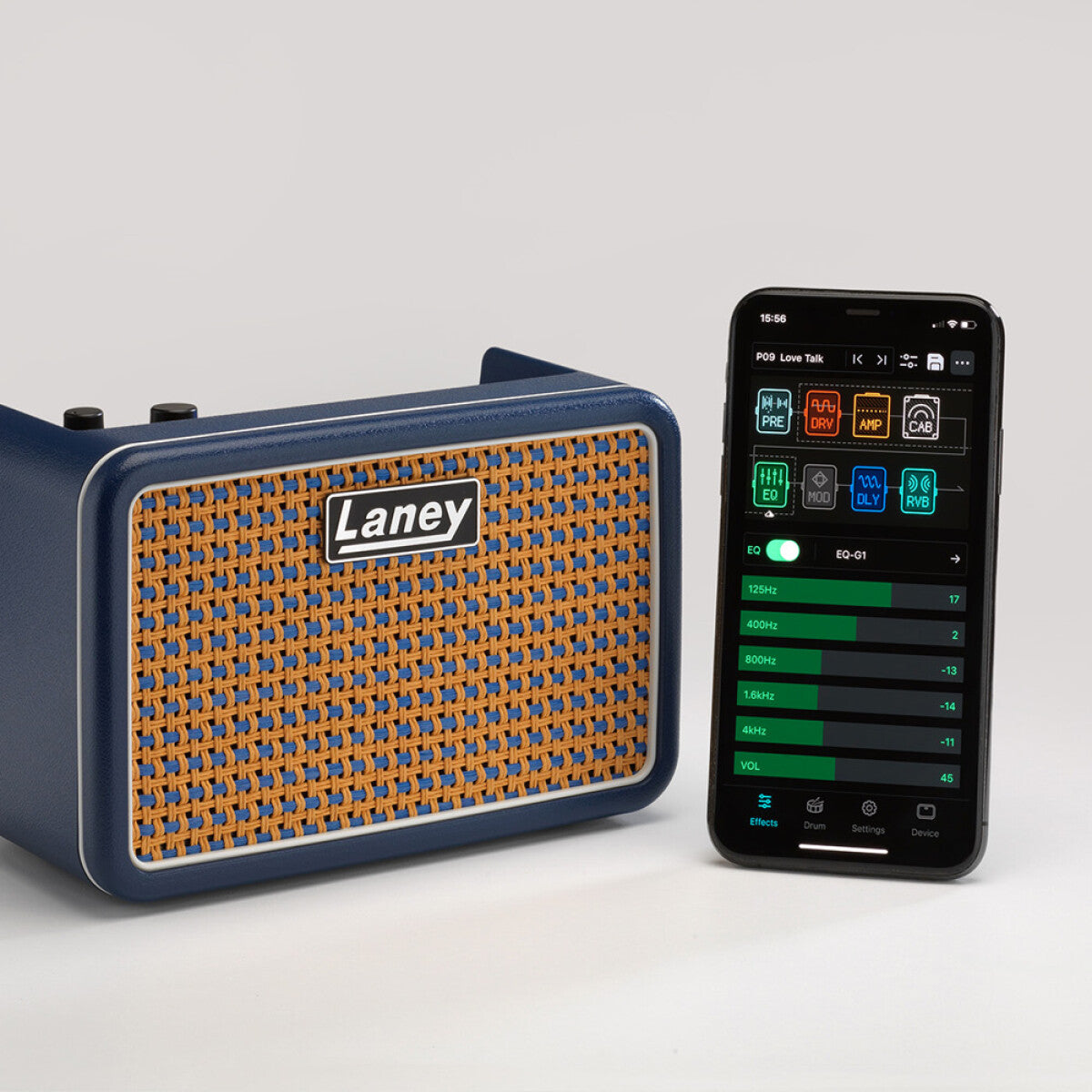 MINI EFFECT DESKTOP AMP BLUE, PRISM-MINI-BL