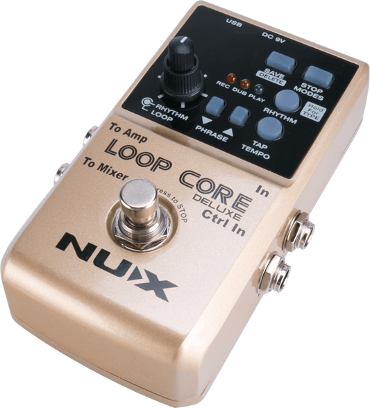 NAP-5 |NUX Verdugo Series acoustic preamp with DI.Chorus.Reverb and looper STAGEMAN FLOOR