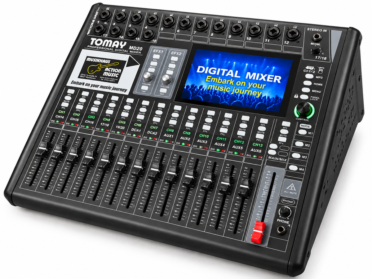 DIGITAL MIXER TOMAY MD20