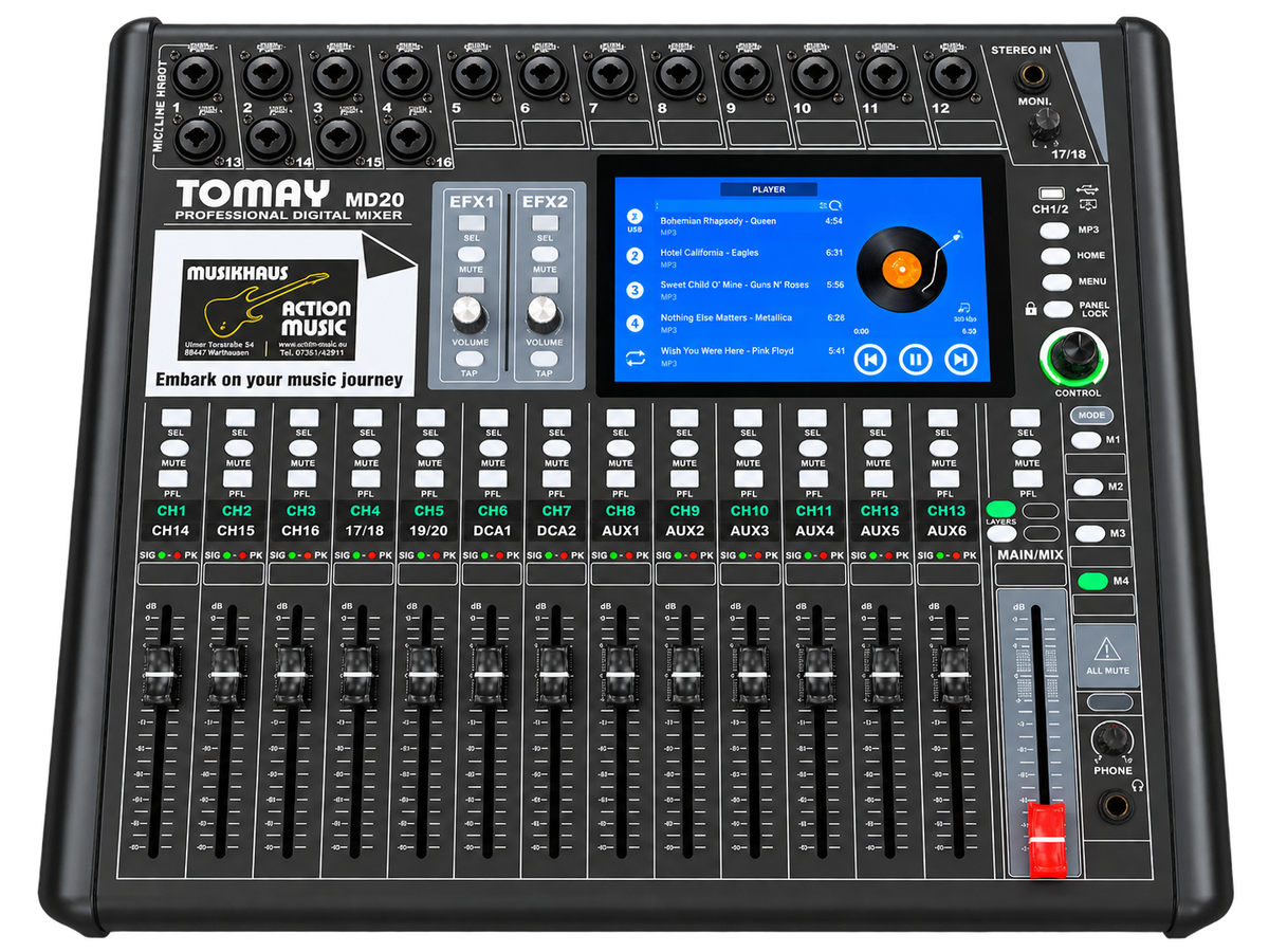 DIGITAL MIXER TOMAY MD20