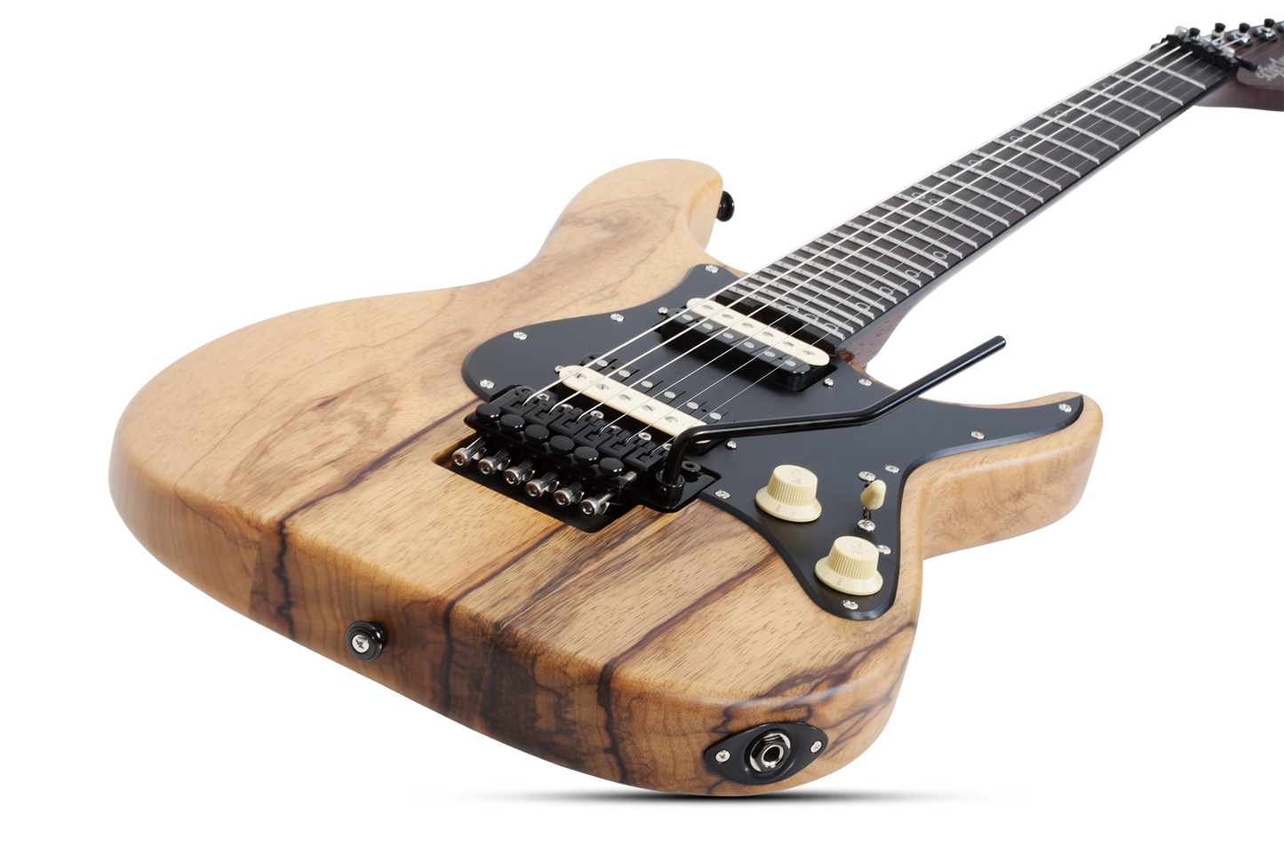 SCHECTER E-Gitarre, Sun Valley Super Shredder Exotic FR, Black Limba