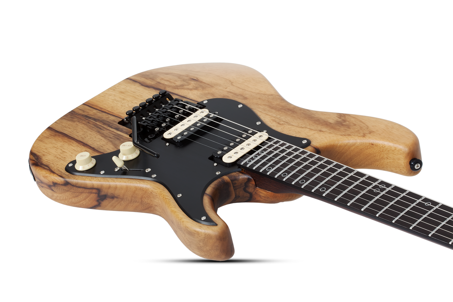 SCHECTER E-Gitarre, Sun Valley Super Shredder Exotic FR, Black Limba