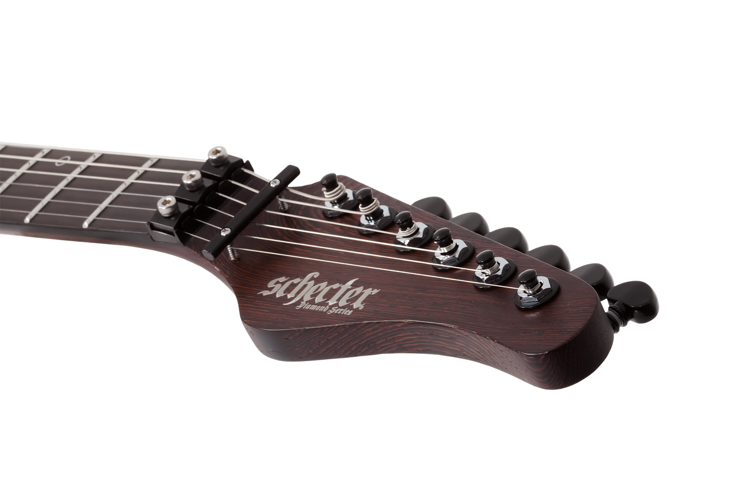 SCHECTER E-Gitarre, Sun Valley Super Shredder Exotic FR, Black Limba