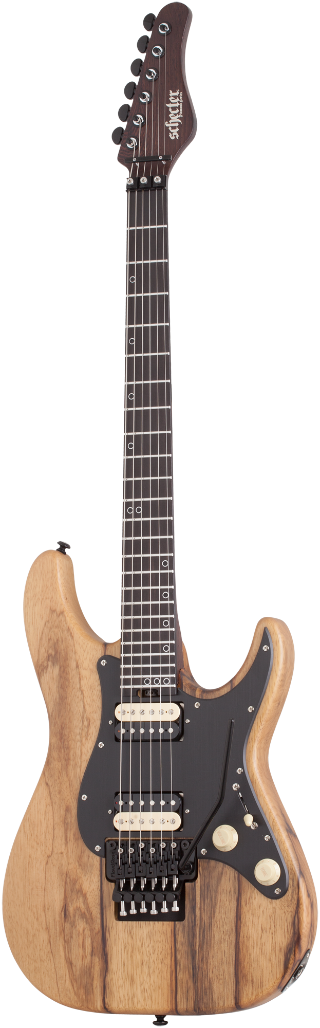 SCHECTER E-Gitarre, Sun Valley Super Shredder Exotic FR, Black Limba