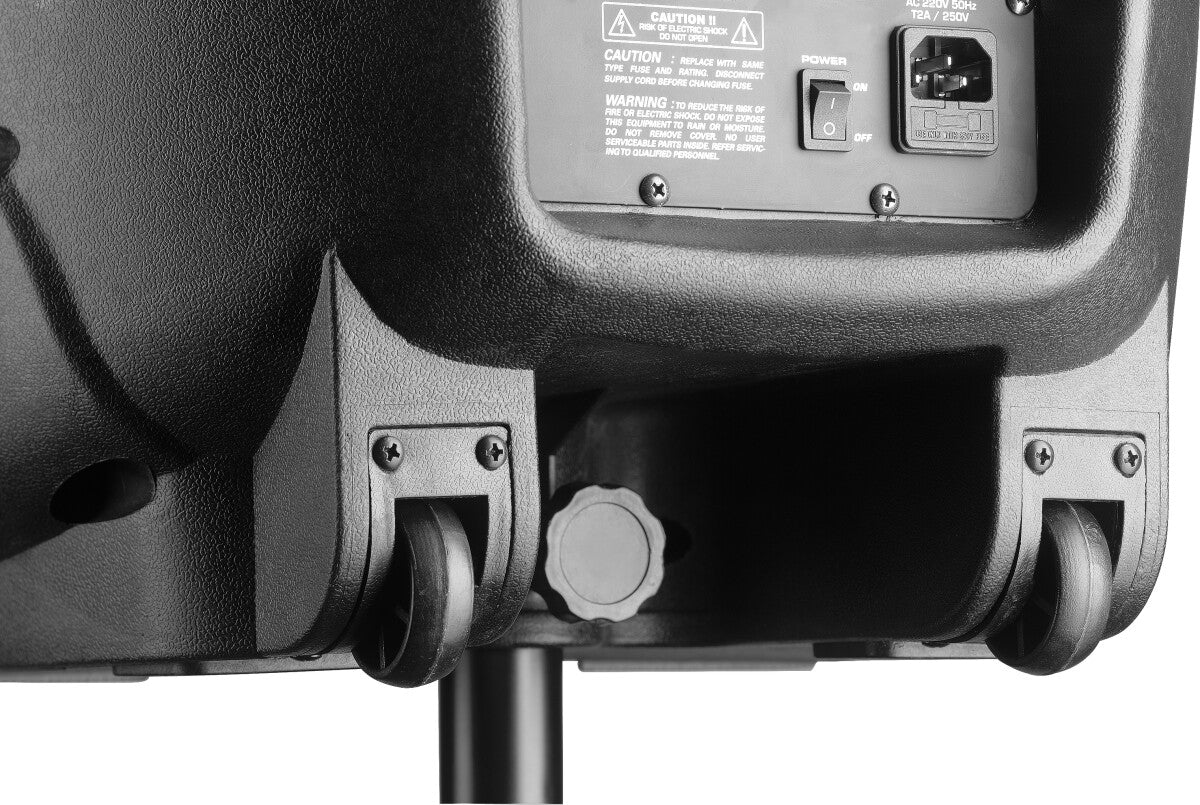 15” aktiver 2-weg Lautsprecher, analog, Class A/B, Bluetooth®