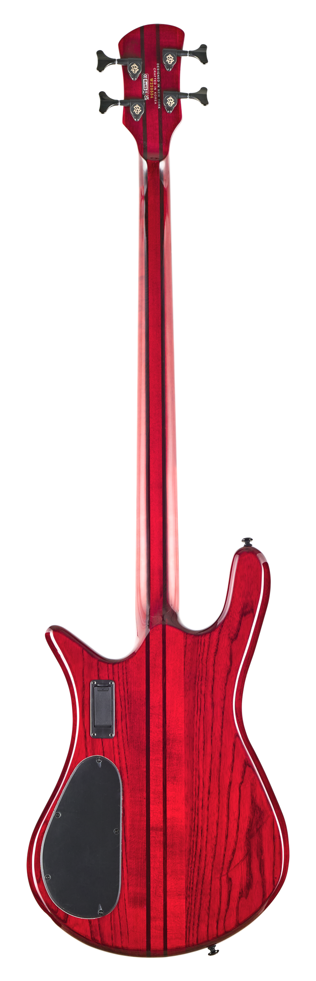 SPECTOR Bassgitarre, NS Dimension MS 4, 4-Saiter, aktiv, Inferno Red Gloss, SXNSDM4INFRD