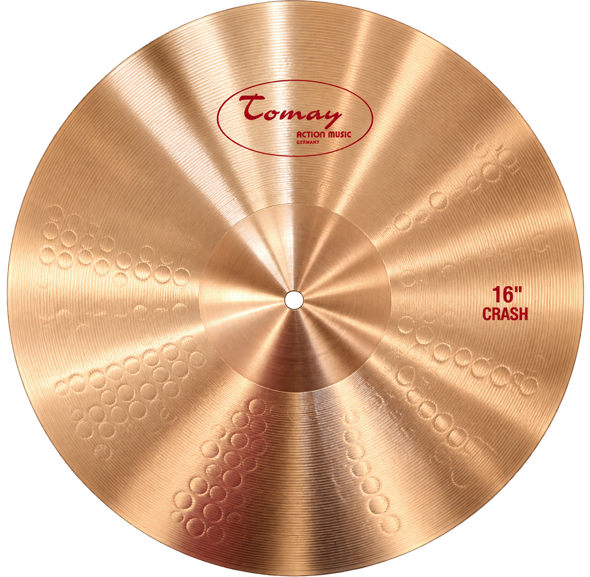 TOMAY TK-SET3 B10 Bronze Beckenset – 14" Airwave Hi-Hat, 16" Crash, 20" Ride inkl. Tasche