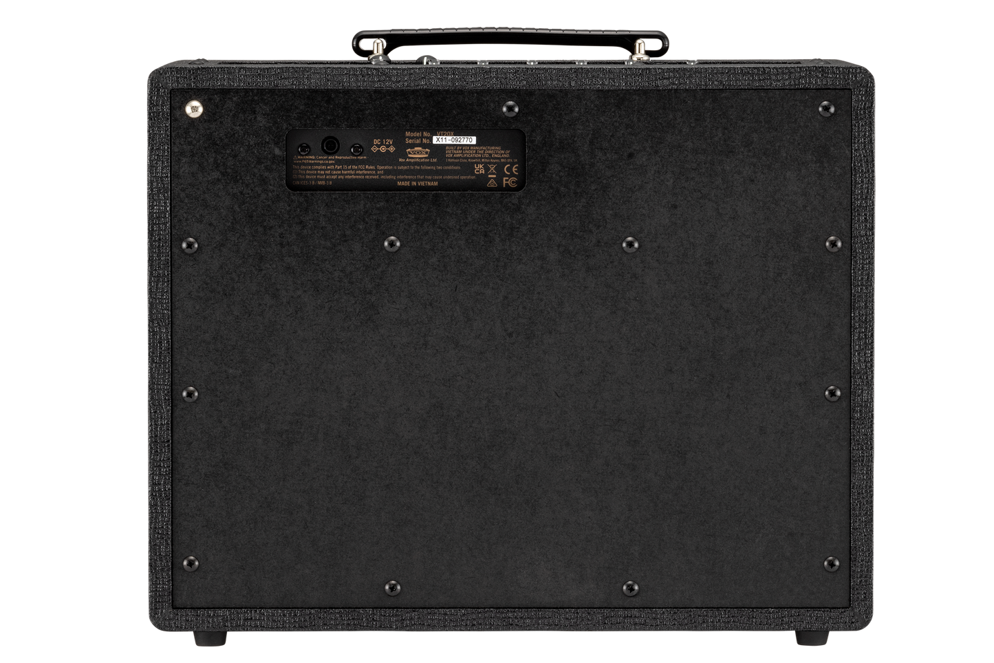 VOX E-Gitarrencombo, Valvetronix, 1x8", 20W, Amp/FX Modeling, Classic Blue, VXVT20XCLBL