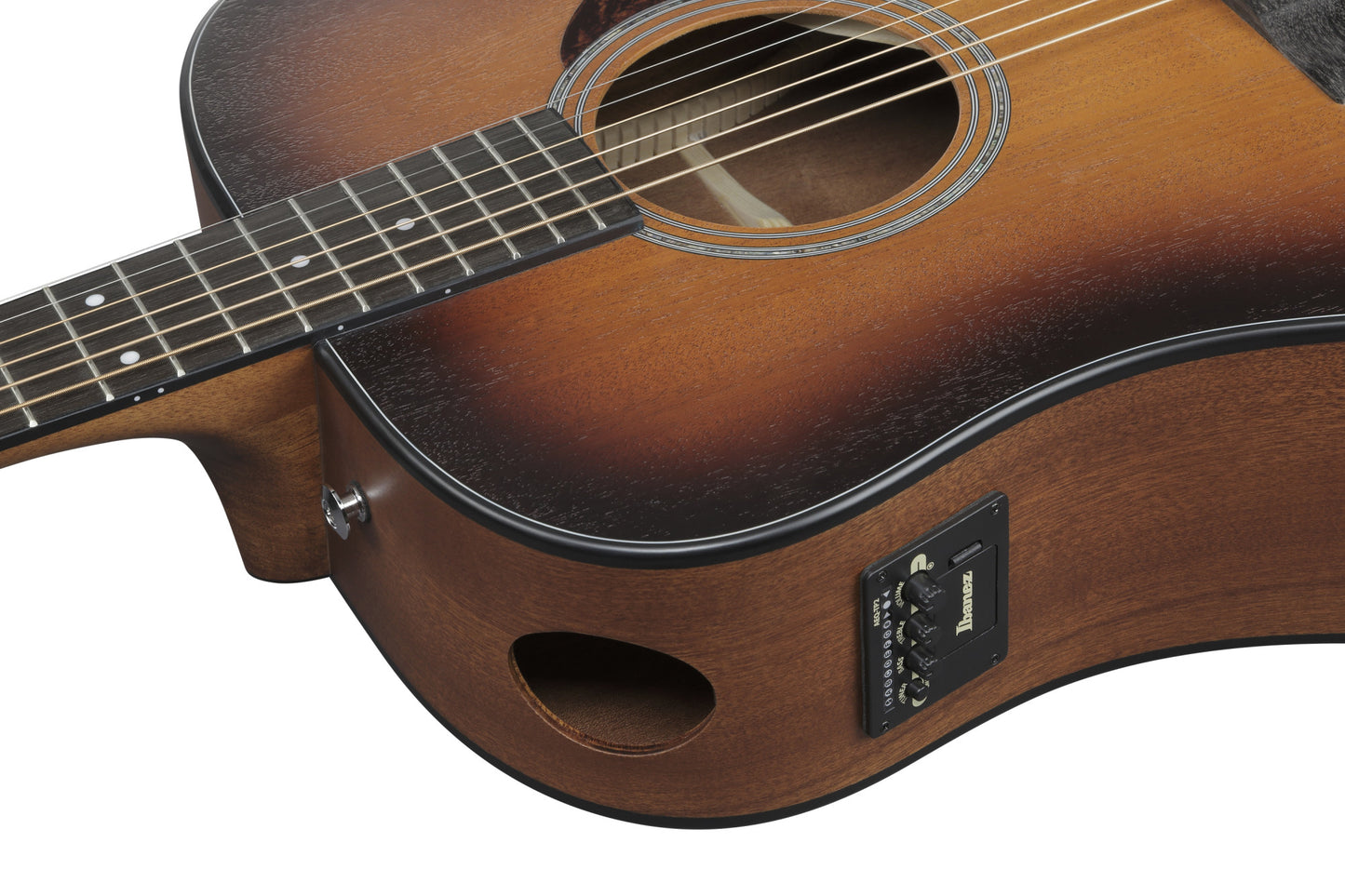 AAD54E-OMH IBANEZ Advanced Acoustic AAD Akustikgitarre 6-String - Open Pore Mahogany Sunburst