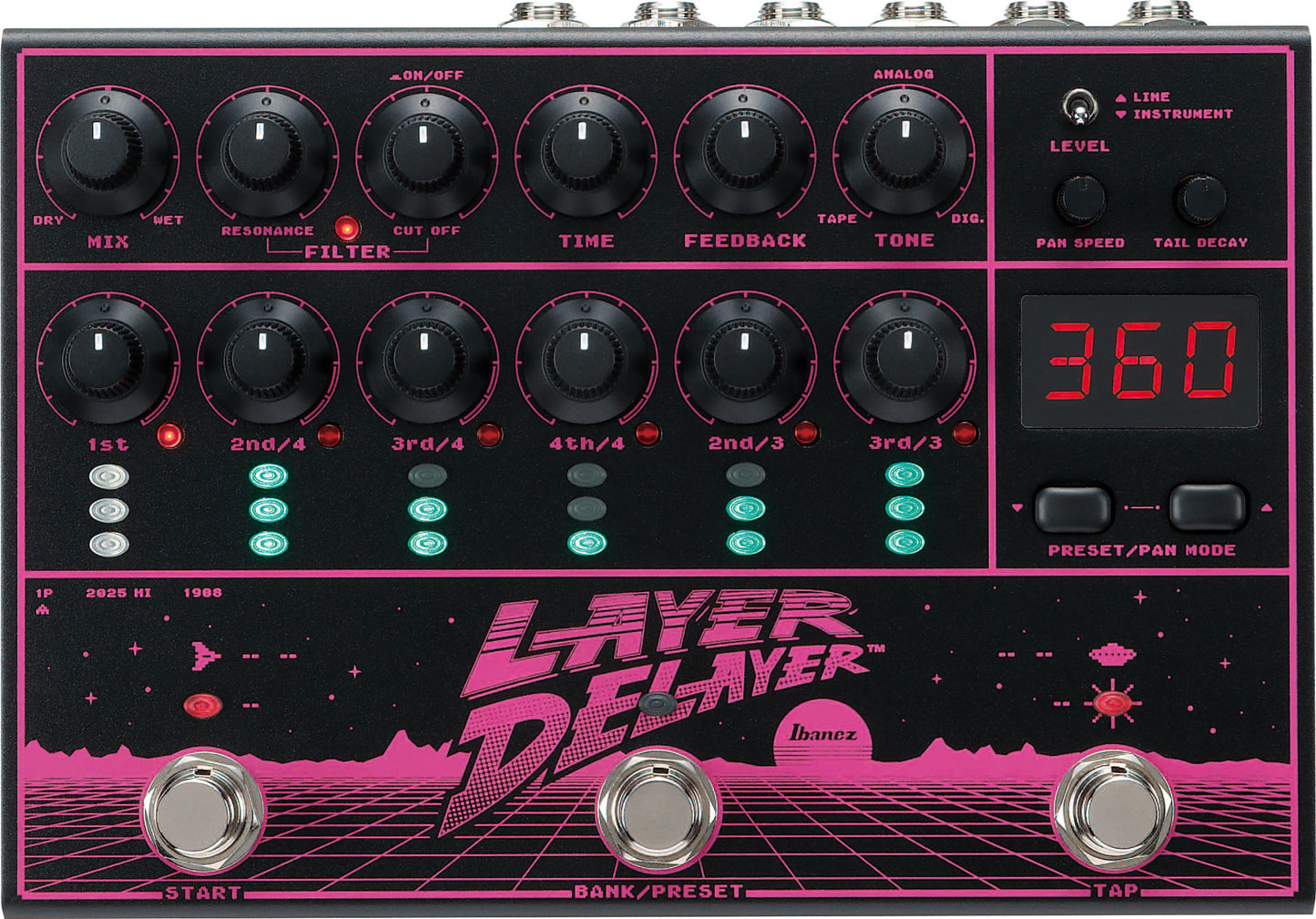 IBANEZ Multi Delay Effektpedal, LD303