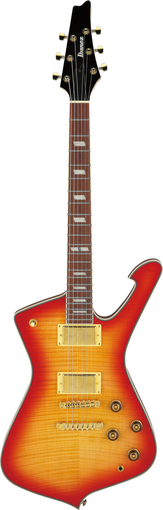 IC420FM-CRS IBANEZ Iceman E-Gitarre 6-String - Cherry Sunburst + Gigbag