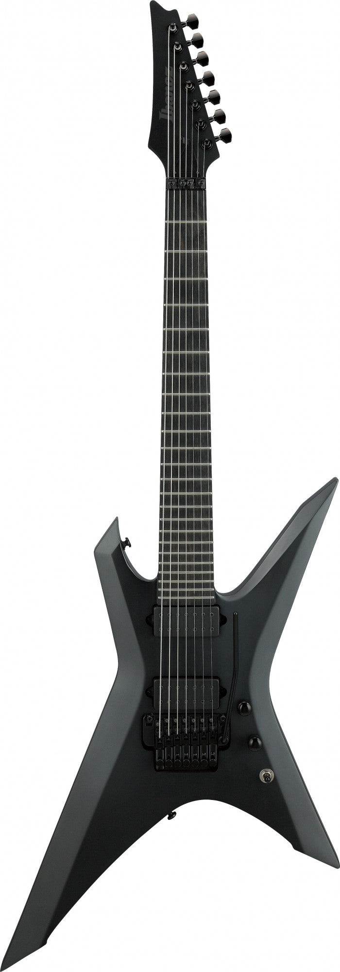 XPTB720BKF IBANEZ XPTB Iron Label E-Gitarre 7 String - Black Flat