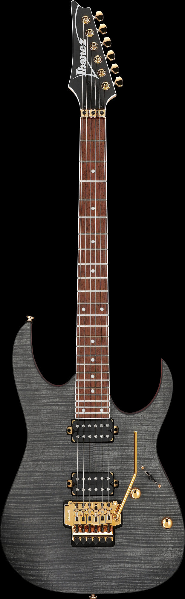 RGR420FMSPTGF IBANEZ RGR E-Gitarre 6-String - Transparent Gray Flat