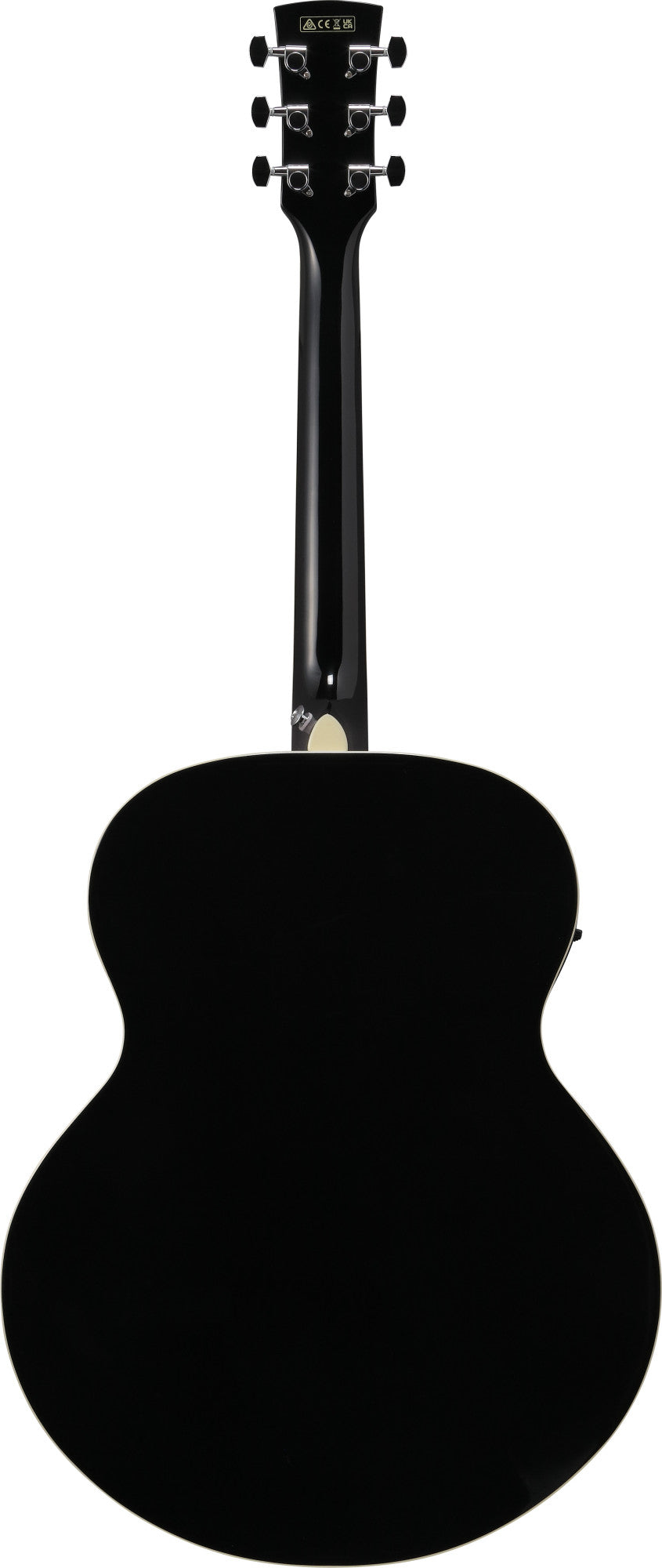 AJ70M1E-BK IBANEZ AJ Akustikgitarre 6-String - Black High Gloss