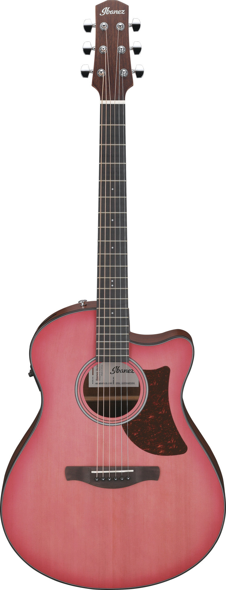 IBANEZ Advanced Acoustic Guitar 6-String - Coral Red Burst Open Pore