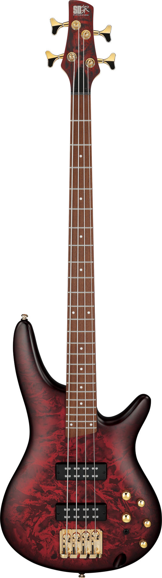 SR300EDX-WZM IBANEZ SR E-Bass 4-String - Wine Red Frozen Matte