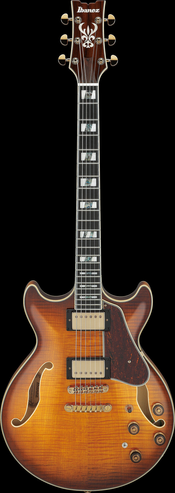 AM153FM-ATT IBANEZ Artstar AM Hollow Body Gitarre 6-String - Antique Tobacco Burst + Koffer