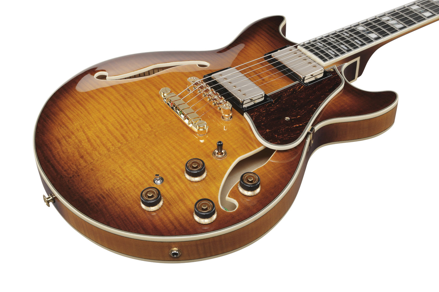 AM153FM-ATT IBANEZ Artstar AM Hollow Body Gitarre 6-String - Antique Tobacco Burst + Koffer