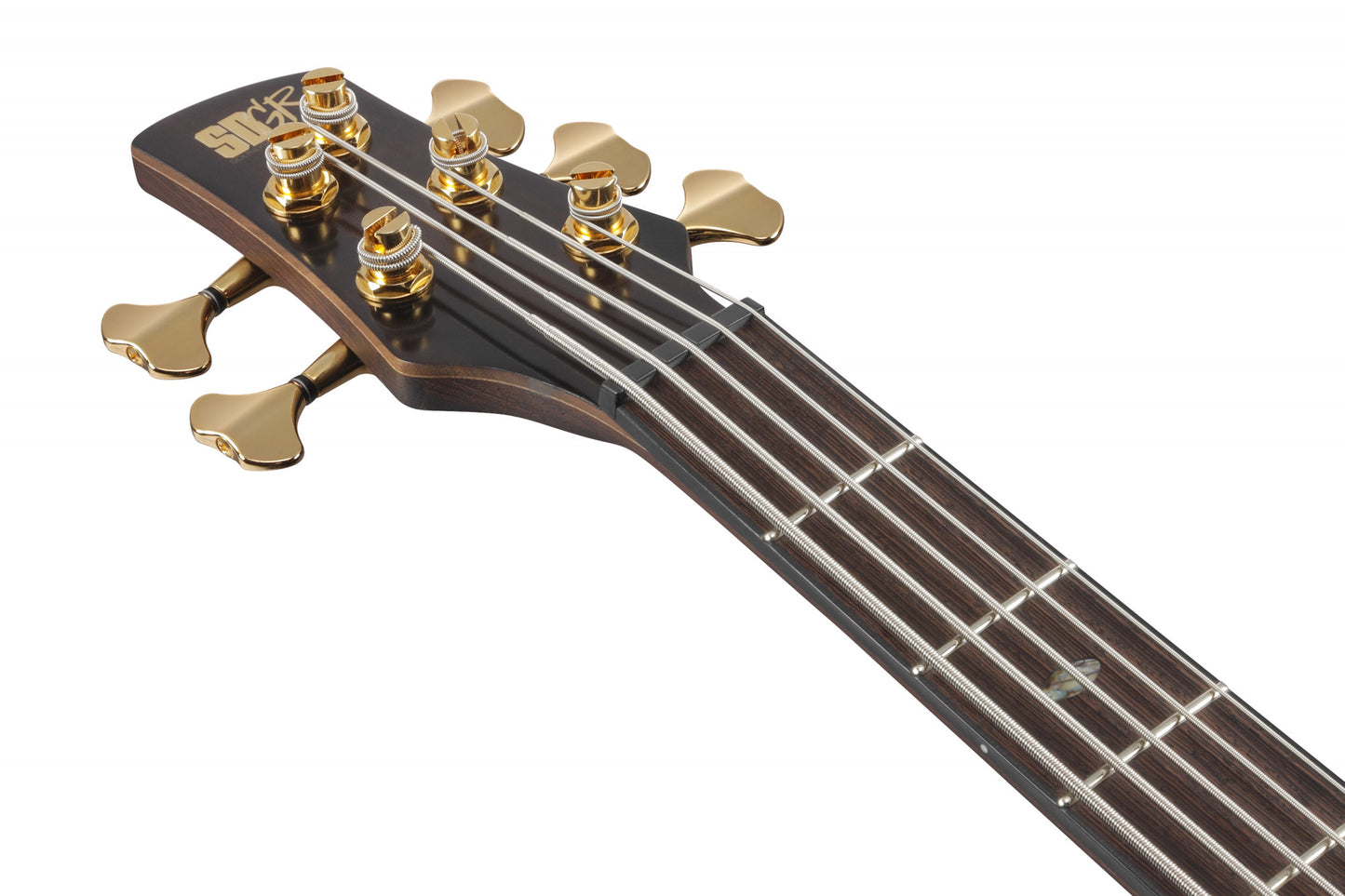 SR5CMDX-BIL IBANEZ SR 5-Str Black Ice Low Gloss Gold-Hardware, Incl. Gig bag