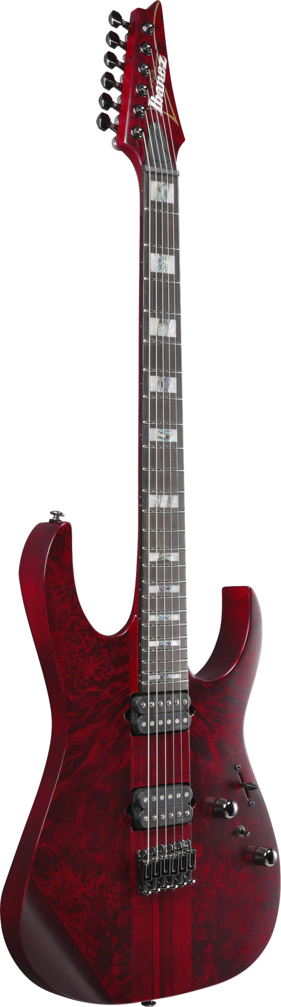 RGT1221PB-SWL IBANEZ Premium RGT E-Gitarre 6-String - Stained Wine Red Low Gloss + Gigbag